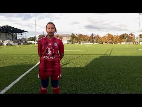 Dominika Frantík 🇨🇿🇮🇳 ( 14-year old) | SK Sigma Olomouc MZ | Czech women's | right midfielder.