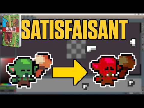 TUTO ASEPRITE : Animer une MORT ultra SATISFAISANTE 💀