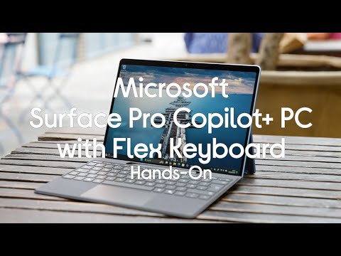 MICROSOFT 13" Surface Pro OLED, Copilot+ PC - Hands On