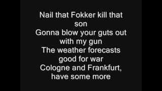 Iron Maiden - Tailgunner Lyrics