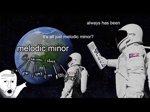 Jazz Lesson: the infinite usefulness of the melodic minor scale