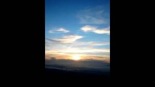 preview picture of video 'Timelapse Sunrise from Pasar Bubrah Mt Merapi Indonesia'