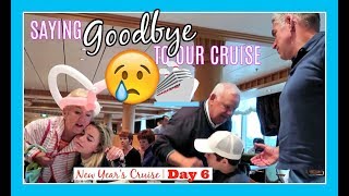SAYING GOODBYE TO OUR CRUISE | NEW YEAR&#39;S CRUISE DAY 6