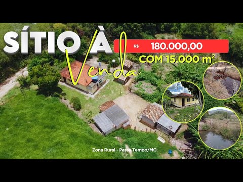 Sítio á venda, Tombadouro - Zona Rural - Passa Tempo/MG.