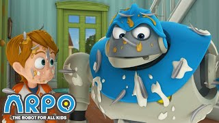 전쟁과 평화 ・ 재미있는 어린이 만화! ・ 로봇알포 Arpo The Robot