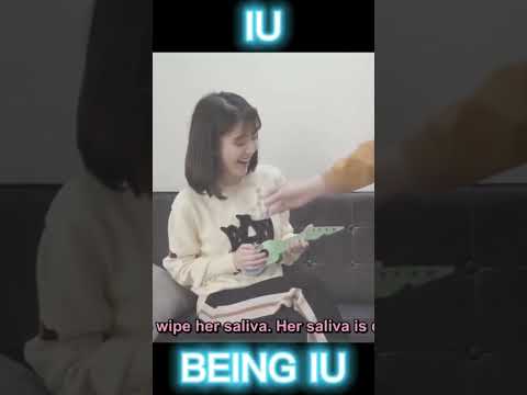 IU being IU