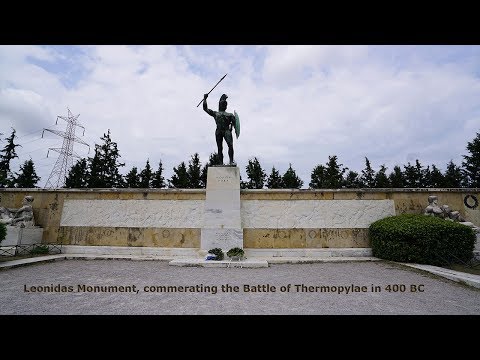image-Is there a statue of Leonidas in Greece?