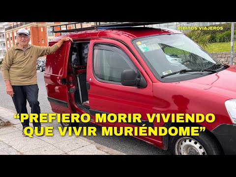 TIENE 87 AÑOS, CAMPERIZÓ SU PEUGEOT PARTNER Y VIAJA SOLO POR ARGENTINA #HistoriasdeViajeros