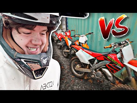 9 Bikes VS The Snow!