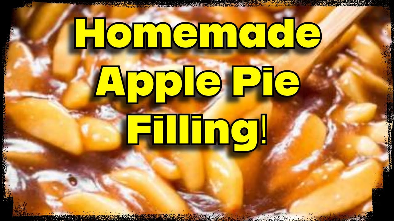 Amish Apple Pie Filling Recipe 😋 