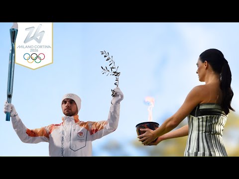 🔥Espectacular ENCENDIDO DE LA ANTORCHA OLÍMPICA de los Juegos de Invierno Milán-Cortina 2026