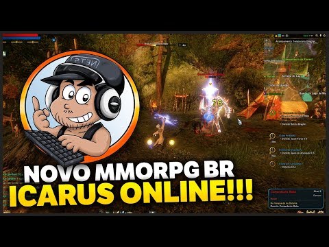 ICARUS ONLINE | MMORPG BR - Testando o game! Primeiras Impressões
