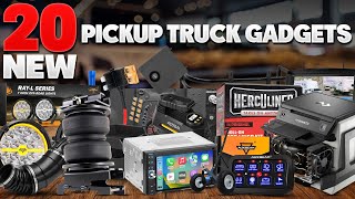 20 New Pickup Truck Gadgets That’ll Blow Your Mind!