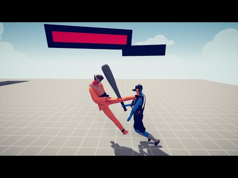 TAEKWONDO J + HP BAR 1 vs 1 UNIT - TABS - Totally Accurate Battle Simulator