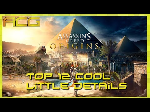 Assassin's Creed Origins 12 Cool Little Details
