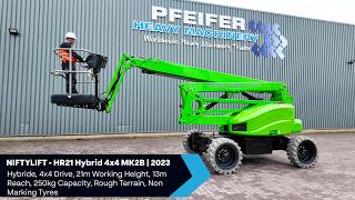 Niftylift HR21 Hybrid 4x4 MK2B Hybride, 4x4 Drive, 21m Worki articulated boom lift | Image 4 - Machineryline