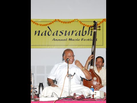 26. Nadasurabhi  Concert of Maharajapuram Sri. Ramachandran – 2012