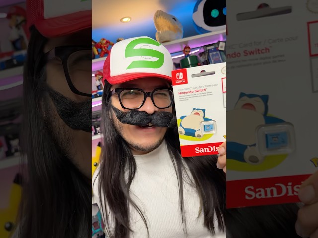 Vídeo relacionado con SANDISK Tarjeta microSD con Licencia Oficial para Nintendo Switch, Edición Pokémon Snorlax 1TB (Velocidad de Lectura hasta 100 MB/s, UHS-I, U3)
