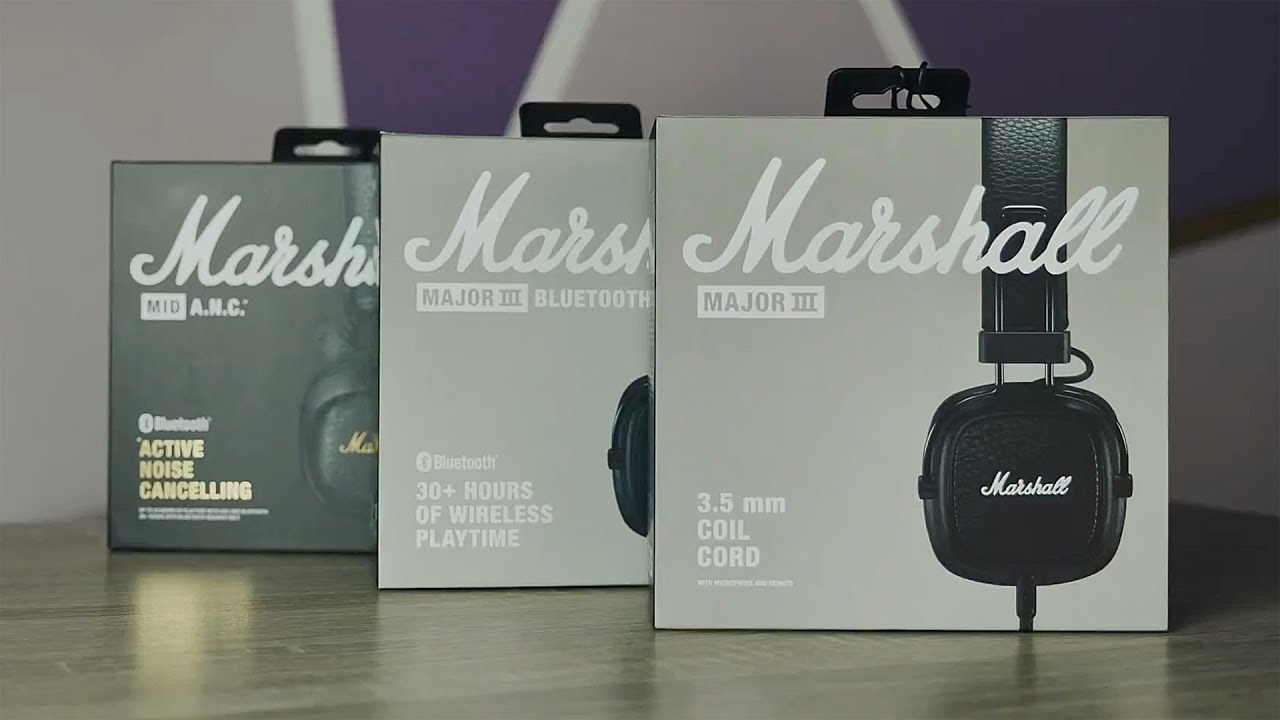 Наушники Marshall Major III Bluetooth (Black) 4092186 video preview