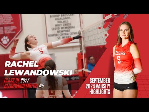Rachel Lewandowski Beechwood Varsity Highlights September 2024