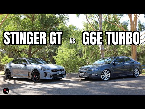 Kia Stinger GT vs Ford Falcon G6ET Comparison! Surprisingly Similar*