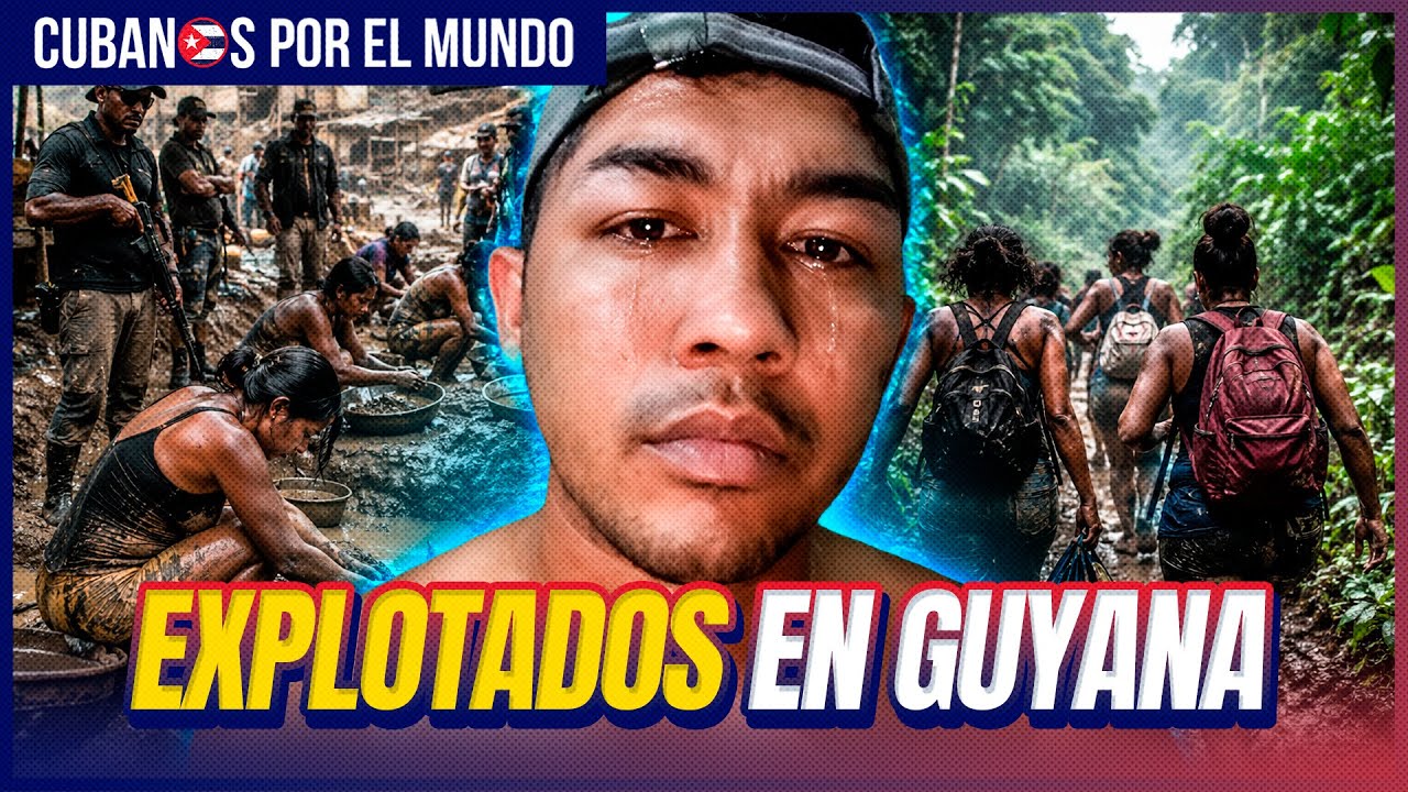 Cubano víctima de tráfico humano en Guyana: un año de esclavitud