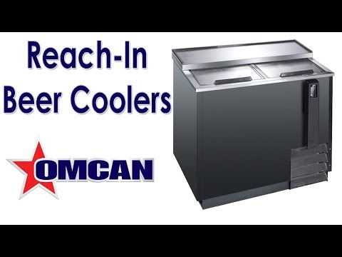 Video thumbnail for 95" Reach-In Beer Bottle Cooler With 25.8 cu. ft. Capacity