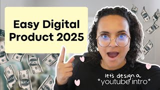 Create This EASY Digital Product Template for EXTRA Money in 2025 | Canva Tutorial | Side Hustle