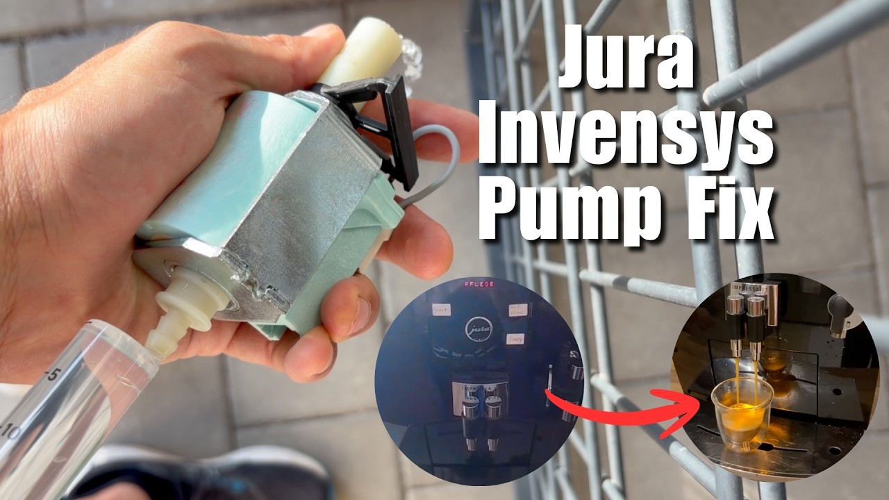 Fixing a Seized Invensys Pump on a Jura Impressa J7