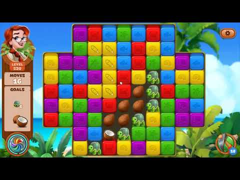 Lost Island: Blast Adventure - Level 530 (No Boosters) HD