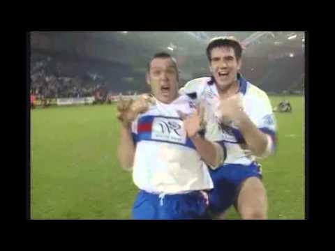 Francis Stephenson celebrates Wakefield Trinity victory