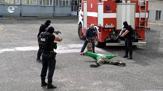 В Кърджали се проведе демонстрация за реагиране при бедствие в училище