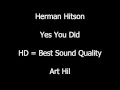 Herman Hitson - Yes You Did