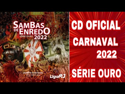 CD SAMBAS DE ENREDO 2022 (RIO DE JANEIRO) SÉRIE OURO - OFICIAL