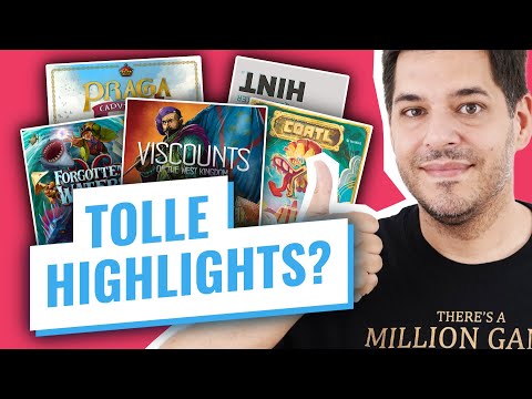 Kurz-Fazit: Forgotten Waters, Burggrafen des Westfrankenreichs, HINT, COATL, Praga Caput Regni