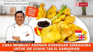 Download lagu HOW TO MAKE MULTIPURPOSE FRIED CRISPY Dough, DURABLE, CRISPY | RAMADHAN BUSINESS IDEA - Chef Hari TV mp3