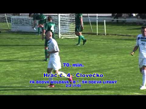 25.kolo FK Bodva Moldava nad Bodvou "B" - ŠK Odeva Lipany 4:2 (1:0) 29.4.2012