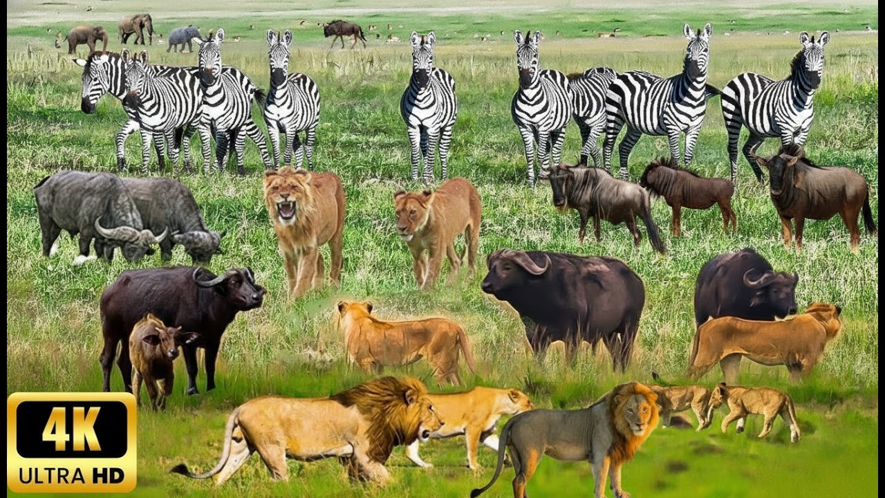 Masai Mara Safari — African Wildlife 4K