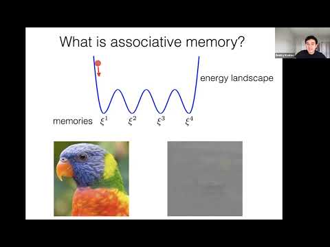 Dmitry Krotov | Modern Hopfield Networks for Novel Transformer Architectures