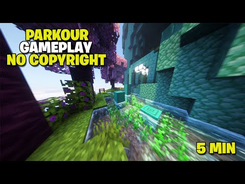 Minecraft Parkour | 5 Minutes No Copyright Gameplay | 62