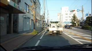 preview picture of video '[HD] 国道１８３号線 三次市街通過 （２倍速） Miyoshi'