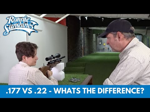 What is better? .177 vs .22 Air Rifles with Roger Lait | Ronnie Sunshines