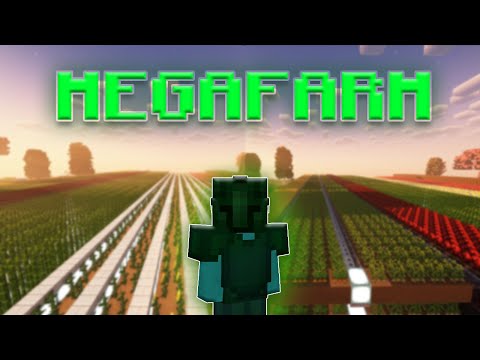 The NEW Greenhouse Megafarm | Hypixel Skyblock