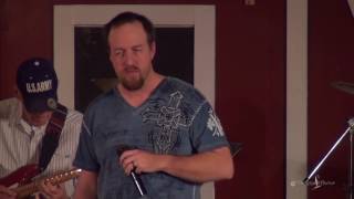 Derek Howell and Brooks Payton sing Drift Away at the Gladewater Opry 2 4 17