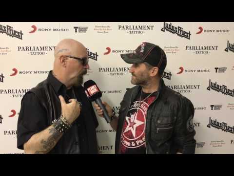 Judas Priest's Rob Halford speaks to Planet Rock at the launch of Hell Bent For Leather