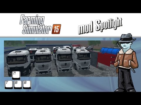 Farming Simulator 15 Mod Spotlight - Lorries and Trailers