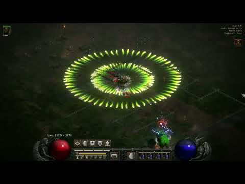 Diablo® II Resurrected D2R PVP: Ladder Duels Season 1 - Poison Necro vs. Windy Dudu!!! Clip #9