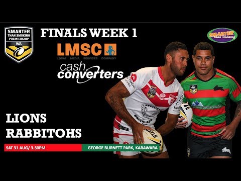 Smarter Than Smoking Premiership 2019 Minor Semi Final - South Perth v Ellenbrook