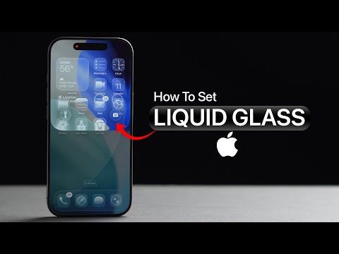How to Set a Liquid Glass Icon on iPhone (iOS 26)?