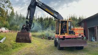 Pelle sur pneus Volvo Åkerman H7MC à vendre - Image 4 | Machineryline LU Pelle sur pneus Volvo Åkerman H7MC | Image 4 - Machineryline